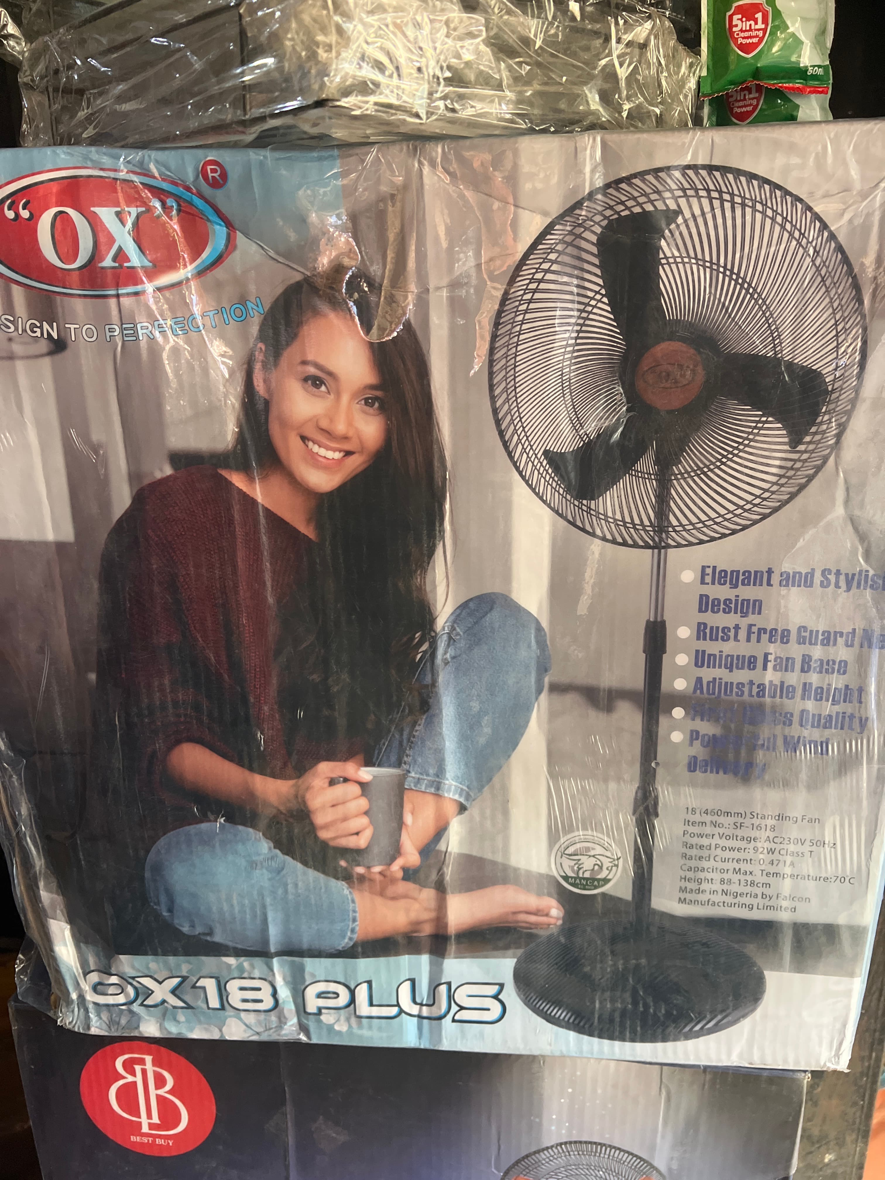 Standing fan
